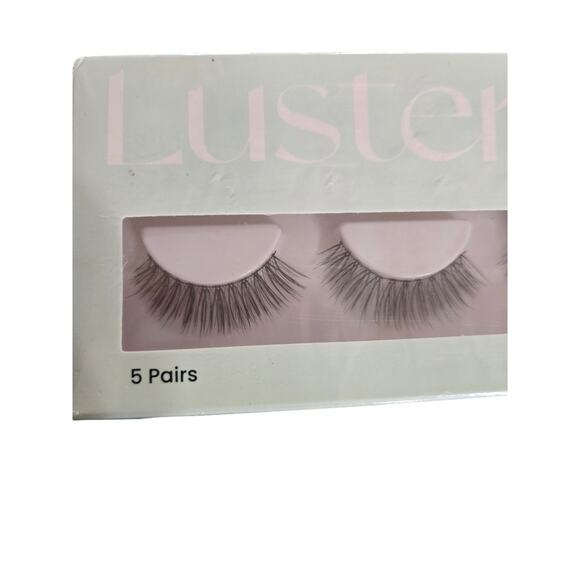 Luster False Eyelashes - 5 Pairs - Lightweight & Reusable - Picture 2 of 2
